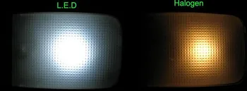 11pcs licencijos plokštės lempos, LED lemputės Interjero dome Light Rinkinys, skirtas 