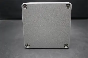 120*120*82MM Aukštos Kokybės IP66 Elektros vandeniui Aliuminio korpusas, dėžutė su 4 Varžtais