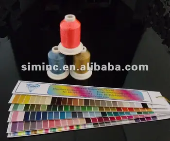 120 spalvų /box 120d/2 poliesteris siuvinėjimo siūlai 1000m/kūgio + nemokamas pristatymas