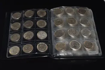 120pc / Išskirtinį Kinijos Žiūrėti Sąrašą Monetos profesinės Proginių monetų kolekciją knyga