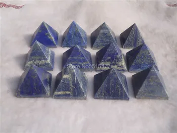 12pcs GAMTOS Lazuritas kvarco kristalo Piramidės gydymo didmeninė kaina, nemokamas pristatymas