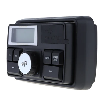 12V 7W Vandeniui Anti-theft Garso MP3 Grotuvą su Ekranu Motociklo ir Elektrinių Transporto priemonių apsaugos nuo Vagystės Signalizacijos Sistema