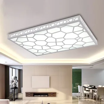 12w led kambarį žibintai stačiakampio trumpa šiuolaikinių lubų šviesos miegamasis žibintai lempa lempos restoranas