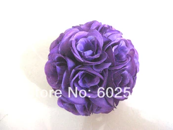 15cm vestuvių BUČIAVOSI gėlių kamuolys/šilko gėlių bučiavosi kamuolys-vestuvių dekoravimas 20 SPALVŲ NEMOKAMAS PRISTATYMAS