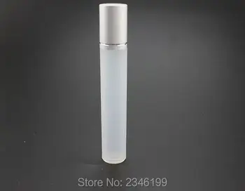 15ML Plastiko Skaidrus Roll Butelis su Stiklo Granulių Metalo, Plieno Rutuliuko,Paakių Kremas Mėginio Buteliukas, Kosmetikos Pakuotės,30 Vnt./Daug