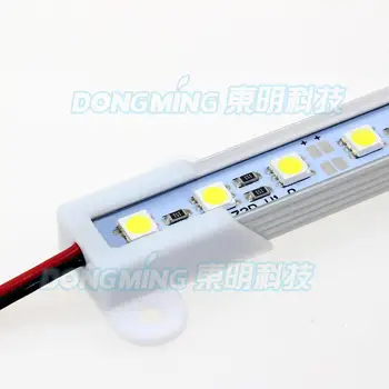 15vnt 12V V/U Formos Aliuminio Profilio 5050 led luces juostelės šviesos 50cm, Pagal Kabineto Apšvietimo, 36 led luces juostelės šviesos
