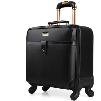 16 colių Klasikinis Verslo lagaminą bagažo vežimėlio atveju kelionės bagažą geležinkelių lagaminą suktuko ratų valise bagages vandeniui