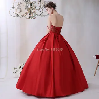 1930 Įkvėpė Stebėjimo Rankovių Satino Kamuolys Suknelė su Nėrinių Aplikacijos Atgal Raudona Vestuvinė Suknelė Realios Nuotraukos