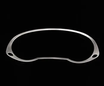1pc AUDI Q3 2012-2017 galiniu langu Dekoratyvinis žiedas, nerūdijančio plieno, skaitiklis, Apsuptas Ryškios rėmo lipdukas