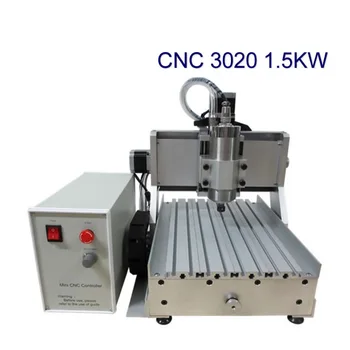 1pc LY CNC 3020 Z-VFD1.5KW 3 krypties vandens aušinimo velenas PCB medienos frezavimo graviravimo staklės maršrutizatorius