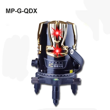 1pc MP-G-QDX 8 linijų lazerio lygio 360 laipsnių pasukimo kryžminio lazerio linijos lygio Tilt Funkcija Slash