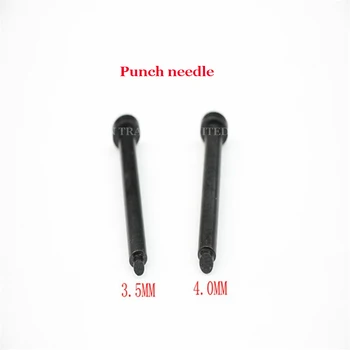 1pc punch tiekėjas Muito Odos Hole Punch Vertus Replės Diržo Skyles Štampus Nustatymo Įrankių Rinkiniai punch skersmuo 3,5 MM,4MM