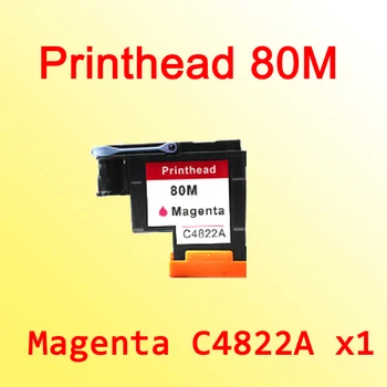 1x ompatible hp 80 Designjet 1000 1050c 1055cm C4822A printhead magenta 80