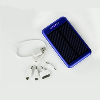 1x Saulės baterijų Įkroviklio dual-USB Maitinimo Banko Nekilnojamojo 7000mAh Lauke Išorės Metaliniu korpusu Smart Įkrovimo Apsaugotas Adapteriai