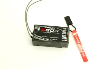 2.4GHz Digital Spread Modulation 6CH S603 Receiver RX Support PPM For DX6i JR DX7 JR RC Helicopter