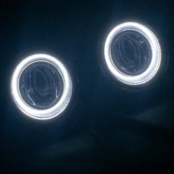 2 in 1 LED Cut-Line Objektyvas, Rūko Žibintai, Lempos, 3 Spalvų Angel Eyes DRL Dienos Žibintus Toyota Camry m. m. 2016 m.
