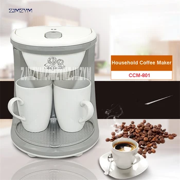 2 Puodeliai CCM-801 Aukštos Kokybės automatinio Kavos (Keramikos Puodelis), Amerikos ar kapsulės Nescafe mašina 0.25 L Kavos Aparatas, 220V/50 Hz