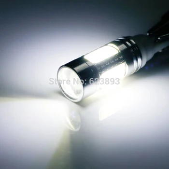2 Vnt/daug 7.5 W Plazmos Didelės Galios T10 LED Lemputės, Automobilių Atsarginės Atbulinės Šviesos, 912 921 T15
