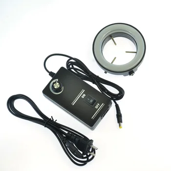 20 LED Reguliuojamas Žiedo Žibintas Šviestuvas Lempa Pramonės Mikroskopu Pramonės Kamera didinamasis stiklas su KINTAMOSIOS srovės Maitinimo Adapteris