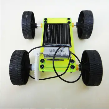20 rinkinių, Žalia Modelis miniatiūriniai malonumas mini saulės automobilių diy gamybos technologija paauglių nušvitimą žaislas