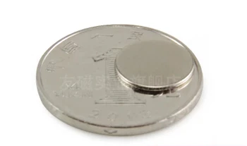 200 vnt Dia. 12x0.8 mm Jewery magnetas NdFeB Disko Magnetas Neodimio Nuolatiniai Magnetai Klasės N35 NiCuNi Padengti Pažastyje Magnetized