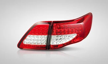 2008-2011 m. Toyota Corolla LED juosta Uodegos žibintai, Galiniai žibintai automobiliams Automobilių stiliaus Karšto stilių, Naują atvykimo Aukščiausios Kokybės ir Lengvai Įdiegti