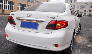 2008-2011 m. Toyota Corolla LED juosta Uodegos žibintai, Galiniai žibintai automobiliams Automobilių stiliaus Karšto stilių, Naują atvykimo Aukščiausios Kokybės ir Lengvai Įdiegti