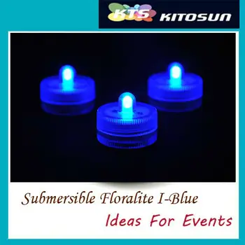 200pcs/set Spalvotų Vandeniui LED Žvakė Vestuvių Dekoravimas Povandeninis Floralyte Mini LED Šviesos Šalis