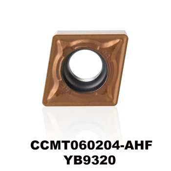2016 naujas CNC tekinimo įterpti CCMT060204-AHF YB9320 aukštos peformance nerūdijančio plieno CCMT 060204 CCMT060204 CCMT2(1.5)1