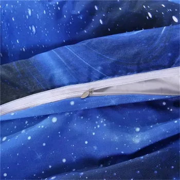 2016 Naujas mados 3d blue Galaxy vaiko Antklode Padengti paklode užvalkalas Twin Karalienės Dydžio Tematikos Lovatiesė 3pcs/4pcs patalynės komplektai