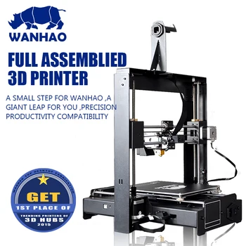 2016 Profesinės 3DPrinter,WANHAO i3 Plus, su Didelio Tikslumo,Aliuminio Extrusionreprap rinkinys withLCD Statyti Size200*200*180mm