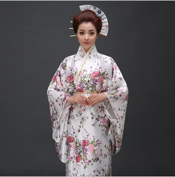 2016 Tradicinių Yukata Derliaus Yukata Japonijos Haori Obi Kimono Vakarinę Suknelę S M L