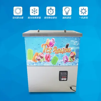 2017 greitas laivas Komercinės Popsicle Mašina 3000pcs/dieną Nerūdijančio Plieno ledo lolly formavimo mašina,vaisiai /pieniškas ledo lolly padaryti