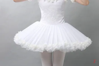 2017 M. Naujo Dizaino Baleto Mdc Profesinio Suaugusiųjų Baleto Šokių Suknelė Kostiumas Baltas Gulbių Ežeras Baleto Suknelė