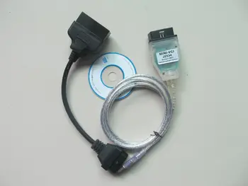 2017 Naujai Mini VCI T oyota Tis Techstream MVCI J2534 diagnostikos kabelis su T oyota 22pin kabelis