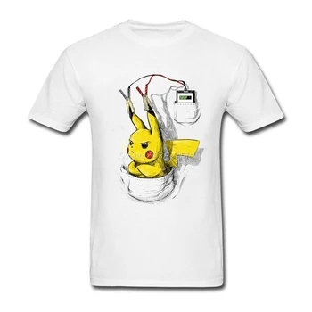 2017 Naujas Pokemon Marškinėliai pp vyriški marškinėliai Medvilnės XXXL trumpomis Rankovėmis T Shirts