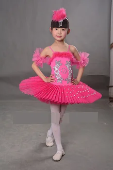 2017 Naują Atvykimo Vaikų Baleto Tutu Suknelė 