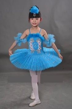 2017 Naują Atvykimo Vaikų Baleto Tutu Suknelė 