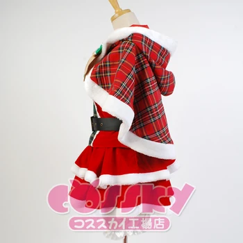 2017 Naują Kalėdų Anime Love Live Visų Valstybių Koizumi Hanayo Cosplay Kostiumas Moterims Kalėdų Kostiumas Suknelė