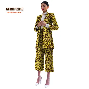 2017 Originalus ARIPRIDE privataus pagal užsakymą kostiumas rinkinys moterims ilgomis rankovėmis viršų ir high waisted kelnės mados darbo kostiumas A722608