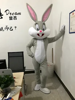2017 Parduoti Kaip Karšto Profesinės Easter Bunny Talismanas Kostiumai Triušio ir Bugs Bunny Suaugusiųjų talismanas pardavimui