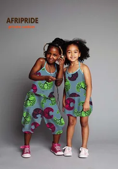 2017cute twinset afrikos suknelė moterims afrikos rūbai vaikams, vaikų drabužiai, spausdinimo medvilnės vaškas plius sizeA724601