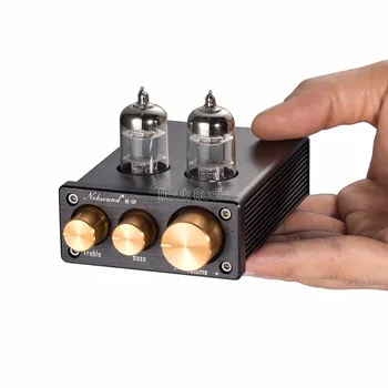2018 Douk Garso HiFi 6J1 Vamzdis Preamplifier 3.5 mm Stereo A Klasės Mini Pre-Amp Už Skaitmeninis Stiprintuvas / Integruotas Amp
