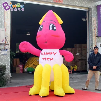 2018 m. Naujo Dizaino 3m milžinišką pripučiamą aštuonkojai animaciją pardavimas nešiojamų aštuonkojai žaislas balioną už reklamos karnavalas apdaila