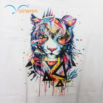 2018 m. Naujo dizaino T-shirt dtg bortinis spausdintuvas su A3 dydžio Drobės ir audinio geros būklės