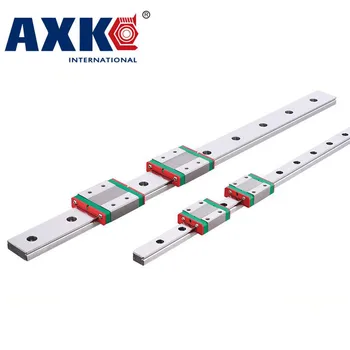 2018 New Cnc Router Parts Axk Linear Rail 1pc 12mm Width 470mm Mgn12 Linear Guide Rail + 2pc Mgn Mgn12c Blocks Carriage Cnc