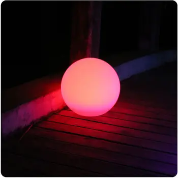 20cm Home/hotel/sodas/siwmming baseinas dekoro spalvos pokyčiai illumianted led šviesos kamuolys Nemokamas pristatymas 1pc