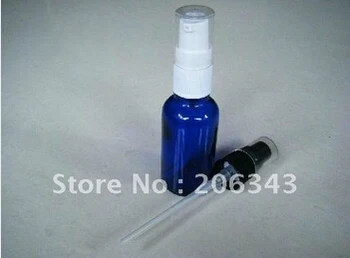 20ml mėlyna eterinio aliejaus butelis su plastiko purškimo bžūp, už cosmeticl pakuotė