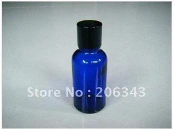 20ml mėlyna eterinio aliejaus butelis su plastiko dangteliu, už cosmeticl pakuotė