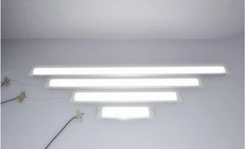 20pc/daug LED Lubų Lempos vamzdis 0.3/0.6/0.9/1.2 mm 10W20W30W40W AC110V220V Smd2835 Anti-dulkių Super Slim Patalpų Apdailos LED lempa